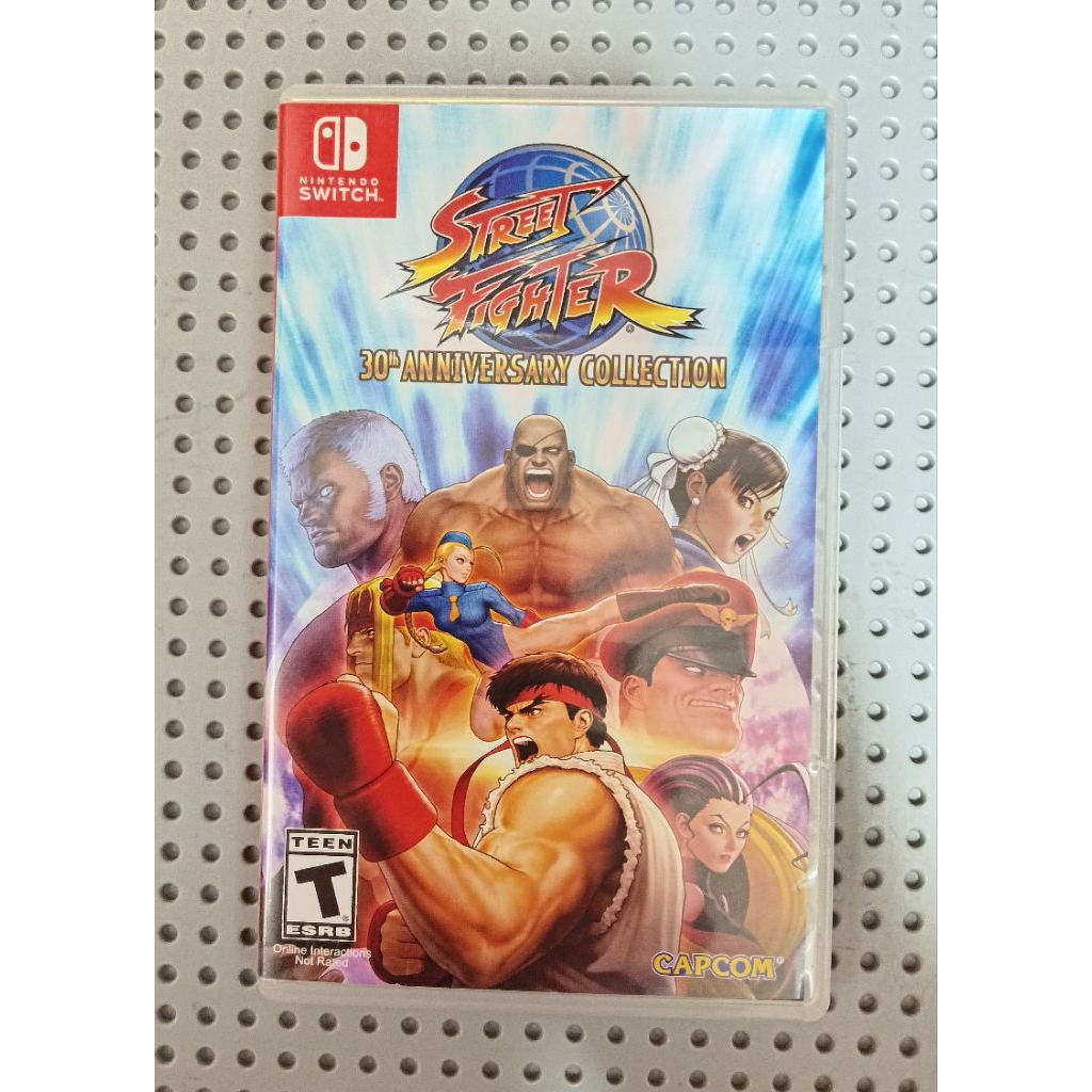 แผ่นเกม NINTENDO SWITCH (มือ2) : STREET FIGHTER 30th ANNIVERSARY COLLECTION