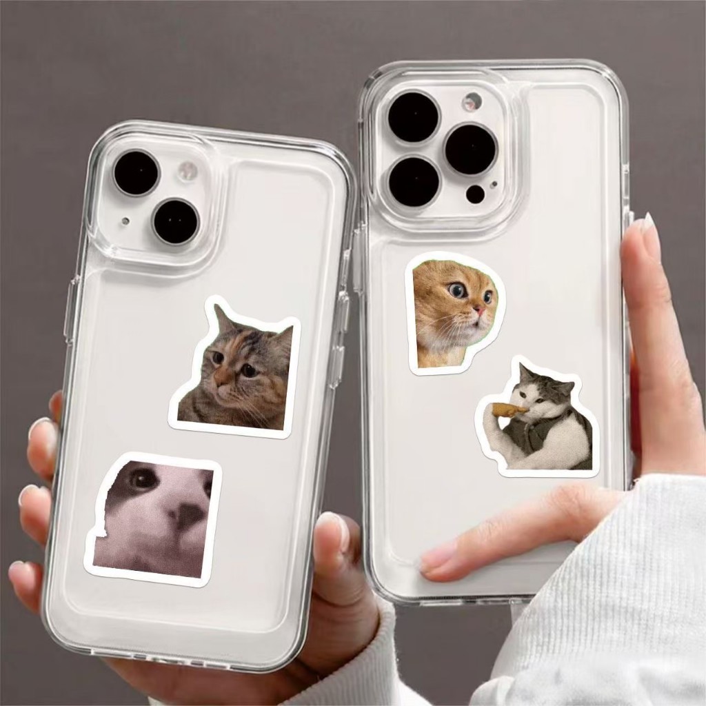 ส่งด่วน🤣 สติกเกอร์ มีมแมว ตลก Cat Meme Sticker สติกเกอร์ แปะเคส สมุด กระเป๋า น่ารัก หลายแบบ - รูปที่ 4
