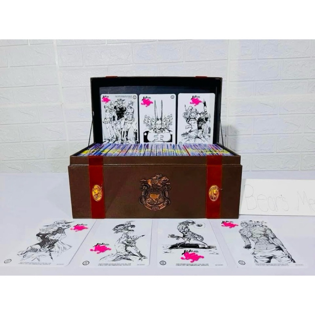 [พร้อมส่ง/ของใหม่มือ1] BOXSET JOJO Steel Ball Run + โปสการ์ด7ใบครบSet สภาพมือ1ในซีล หนังสือการ์ตูน ม