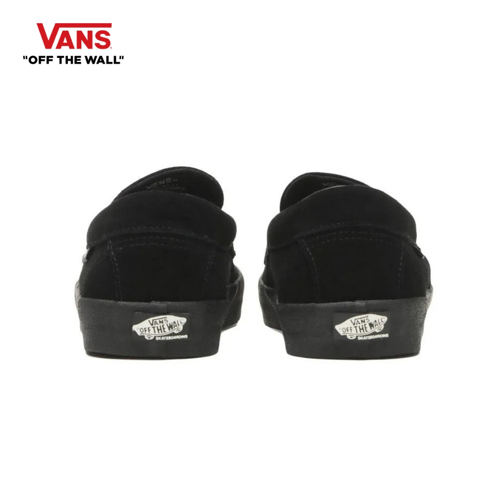 VANS حذاء Skate Loafer شامواه — أسود — صورة 4