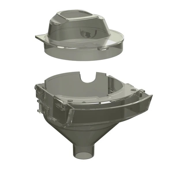 Baby Brezza Replacement Funnel & Cover For Formula Pro Advanced กรวยและฝาปิดสำรองสำหรับ Formula Pro Adva