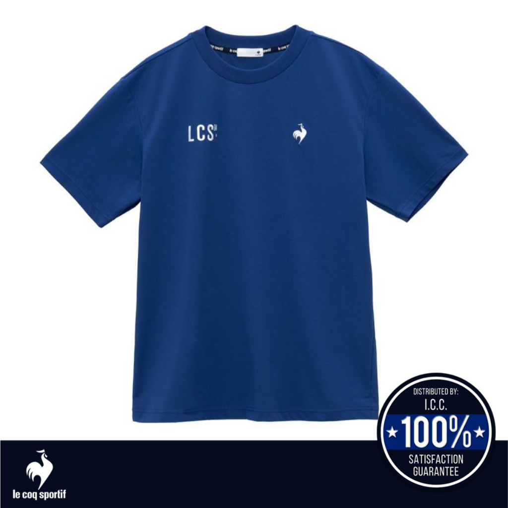 le coq sportif เสื้อยืดแขนสั้น Helanka Sunscreen NIR (ลำลอง, ออกกำลังกาย, กันแดด, แห้งเร็ว, T-shirt) ราคา ถูกที่สุด ดีลบีเคเค