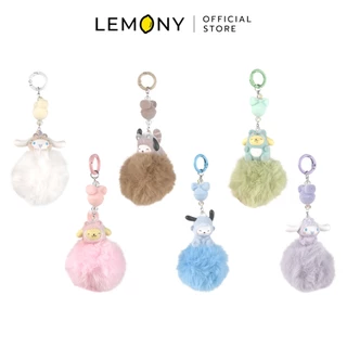 LEMONY กล่องจุ่มพวงกุญแจขนาดเล็ก Sanrio Characters Series ขนาด 14 ซม. (Doggie Friends)