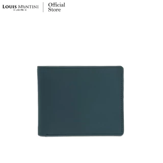 Louis Montini (สลักชื่อฟรี) กระเป๋าสตางค์ผู้ชาย กระเป๋าสตางค์หนังวัวแท้ หนังวัวนิ่มนัปป้า TTM131
