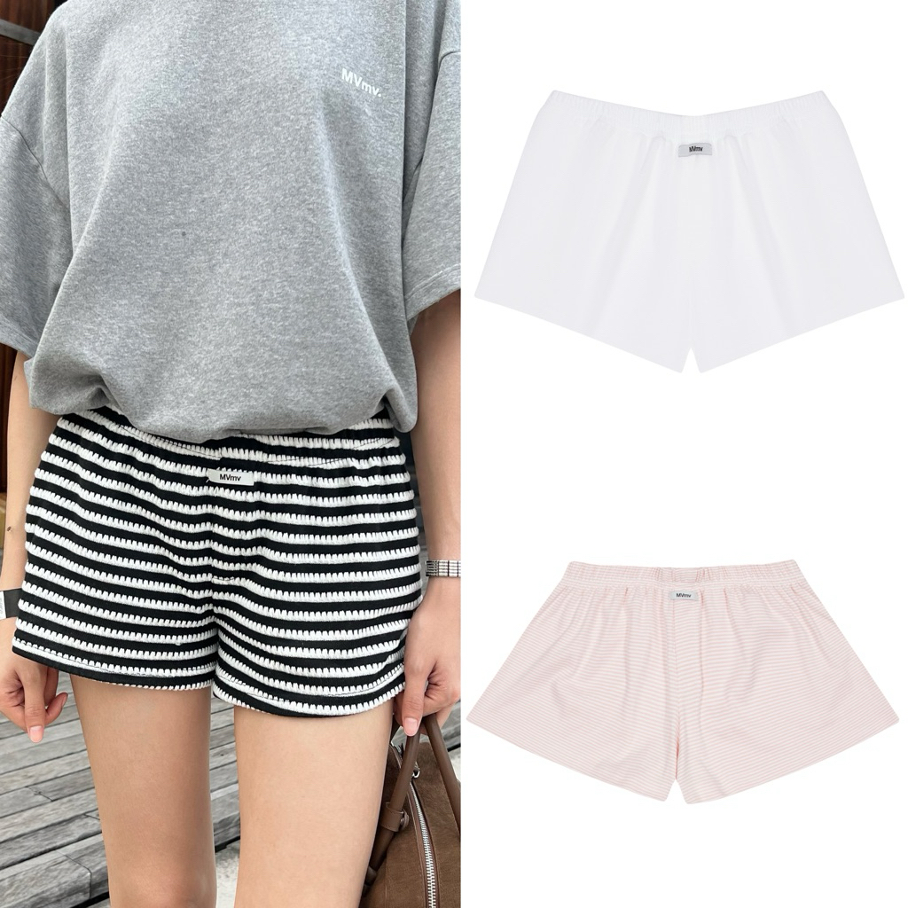 MVBKK LOW WAIST MINI SHORTS กางเกงขาสั้นเอวต่ำ