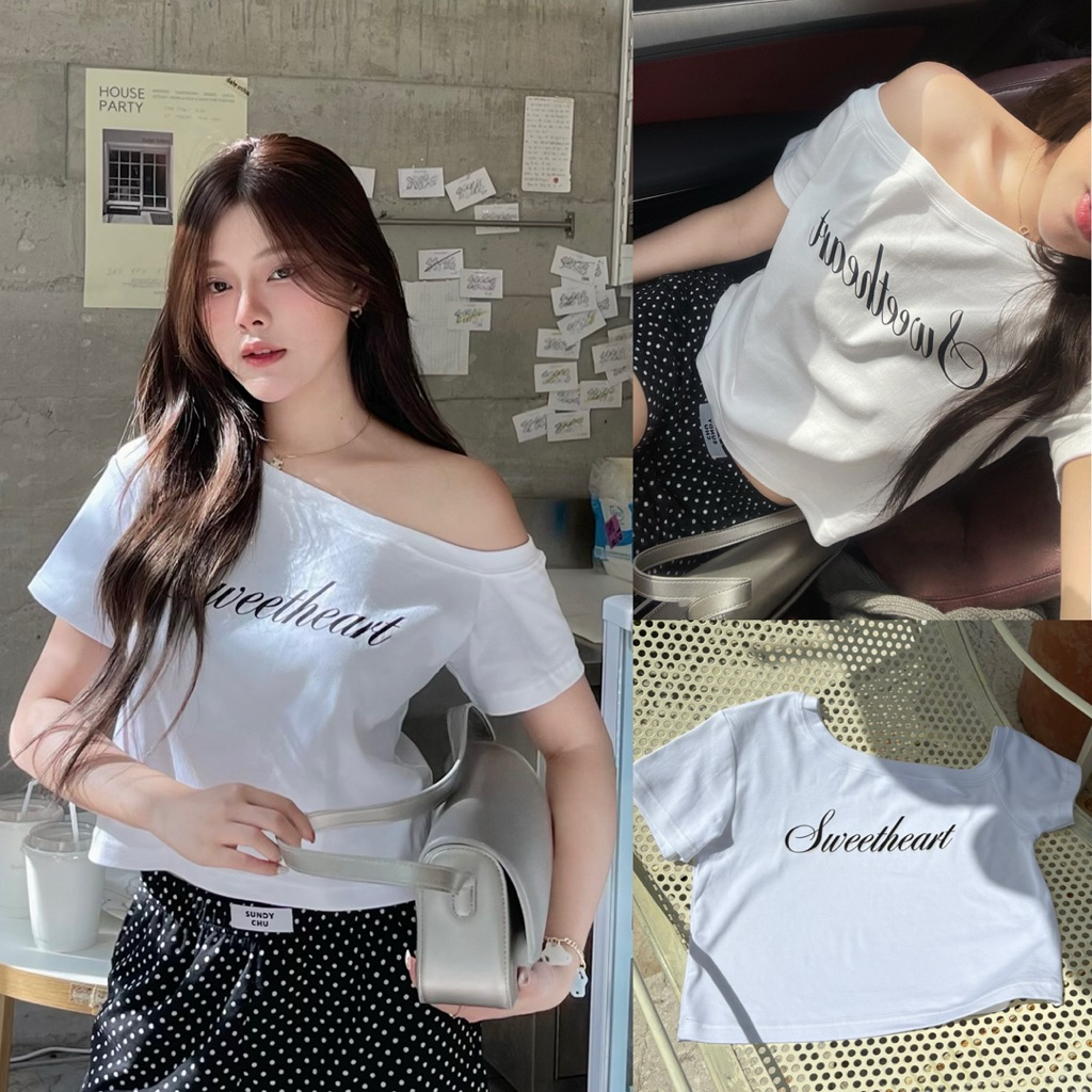 เสื้อปาดไหล่ - Sweetheart