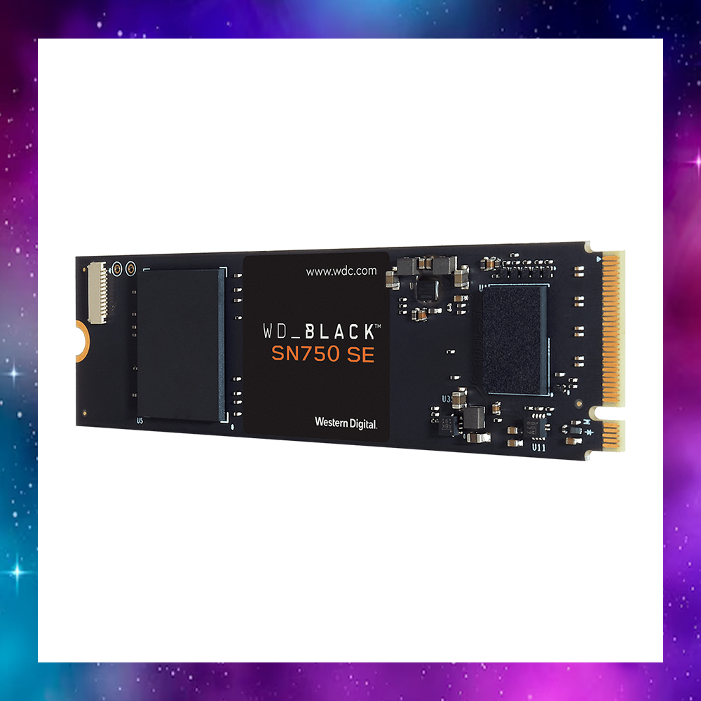 1 TB SSD (เอสเอสดี) WD BLACK SN750 SE PCIe 4/NVMe M.2 2280 (WDS100T1B0E) ใช้งานปกติ ประกัน8/2569