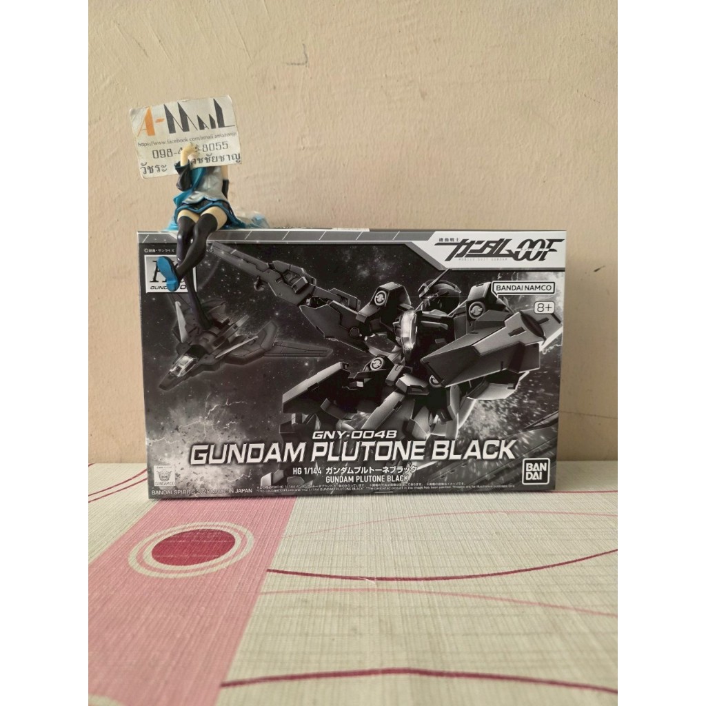 [พร้อมส่ง] Bandai HG 1/144 Gundam Plutone Black Plastic Model