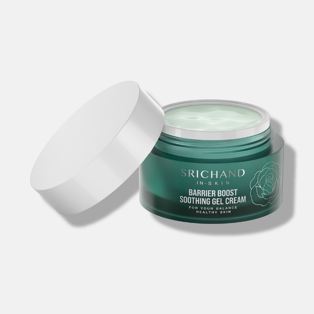Srichand Skin Moisture Burst Barrier Boost Soothing Gel Creamศรีจันทร์ สกิน มอยส์เจอร์ บูสต์ เจล ครีม 50ml — صورة 3