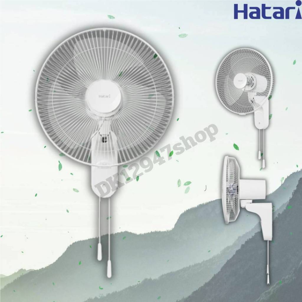 Hatari พัดลมติดผนัง 18 นิ้ว รุ่น W18M1 แบบใบขุ่นใส