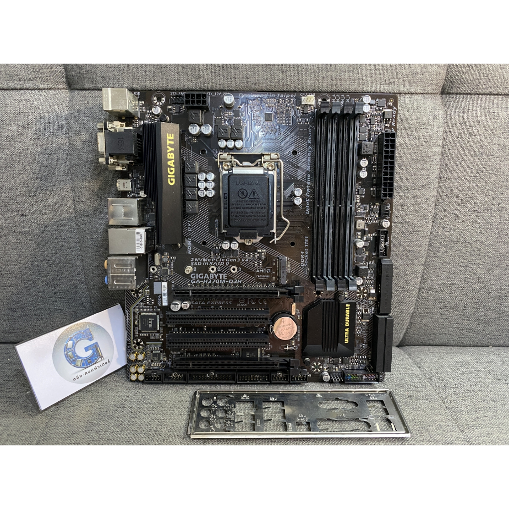 MAINBOARD INTEL LGA1151 GIGABYTE 200S RAM 4 SLOT | H270M / B250M / Z270M
