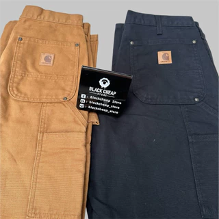 พร้อมส่ง (ของแท้ 100%) Carhartt Men's Loose Fit BN0136 Washed Duck Double-Knee Utility Work Pant