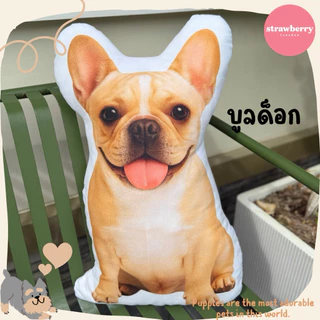 🐶หมอนพิมพ์ลายเจ้าหมา ตุ๊กตาหมา หมอนหมา ขนาด60cm ใบใหญ่ สีสวยคมชัด 🧺สต็อคแน่น พร้อมส่ง มีเก็บปลายทาง🚚