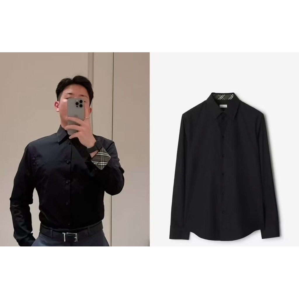 do** เสื้อเชิ้ตแขนยาว  แบบเรียบๆมีปักโลโก้ที่อก ปกคอลาย มี 2 สี สินค้าใหม่ ของแท้