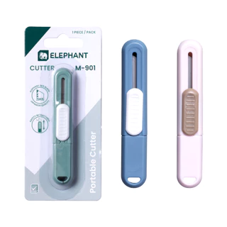 Elephant ตราช้าง คัตเตอร์ มินิคัตเตอร์ รุ่น M-901 คละสี จำนวน 1 อัน