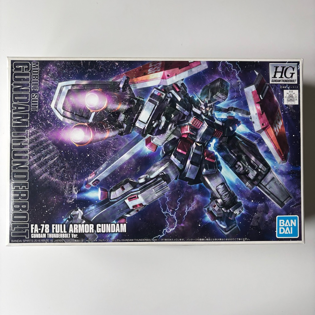 (พร้อมส่ง)HG BANDAI FULL ARMOR GUNDAM [GUNDAM THUNDERBOLT Ver.]
