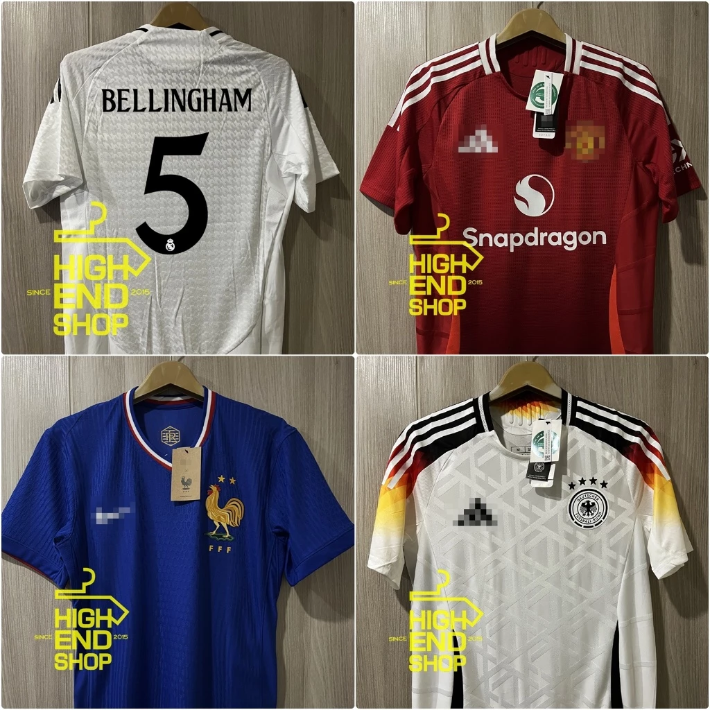 ลดครึ่งราคา รวมเสื้อลดราคา เสื้อเกรด [Player] 2024-2026 ทีมชาติและสโมสรและทีมอื่น ๆ