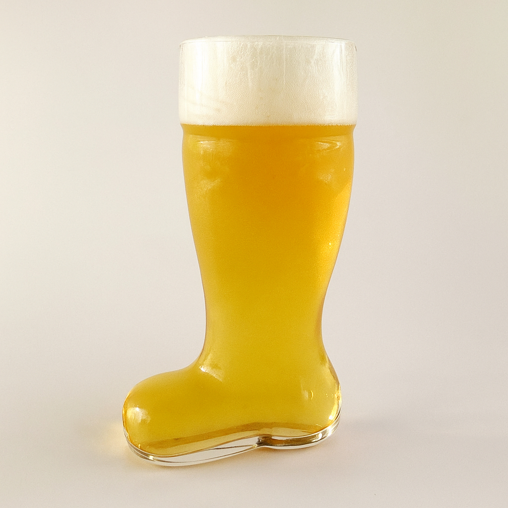 ลดราคา JJGLASS - ( AMORN ) BOOT 25cm. - แก้วบู๊ท แฮนด์เมด Handmade เนื้อใส ดีไซน์พิเศษ สำหรับแต่งบ้าน ไม่สมบูรณ์แบบ 100%