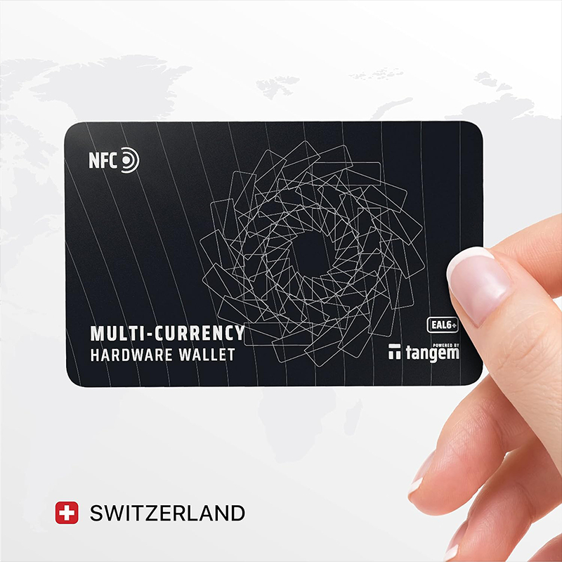 Tangem Wallet 3-Pack - Secure Crypto Wallet - Trusted Cold Storage Bitcoin, Ethereum, NFT and Other 