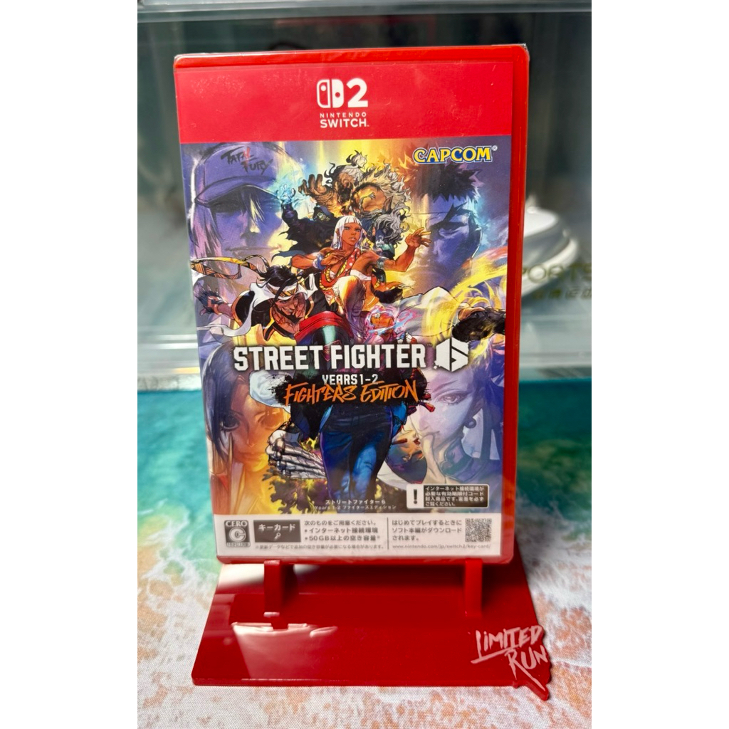[มือ 1][ns2][Eng]- Street Fighter 6 Years 1-2 Fighters Edition(JP)[key card]