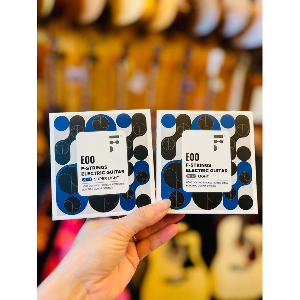 F-Strings สายกีตาร์โปร่ง👉🏿สายกีตาร์ไฟฟ้า เคลือบกันสนิม เกรด Premiumใช้งานได้นานกว่าสายธรรมดา 4เท่าในราคาเบาเบาคุณต้องลอง - รูปที่ 4