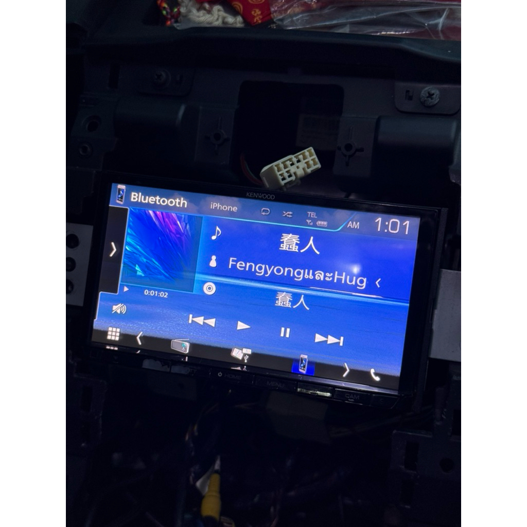 Kenwood DMX-7019BT วิทยุติดรถยนต์ 2Din มือสอง ใช้งานได้ปกติ *มีตำหนิ