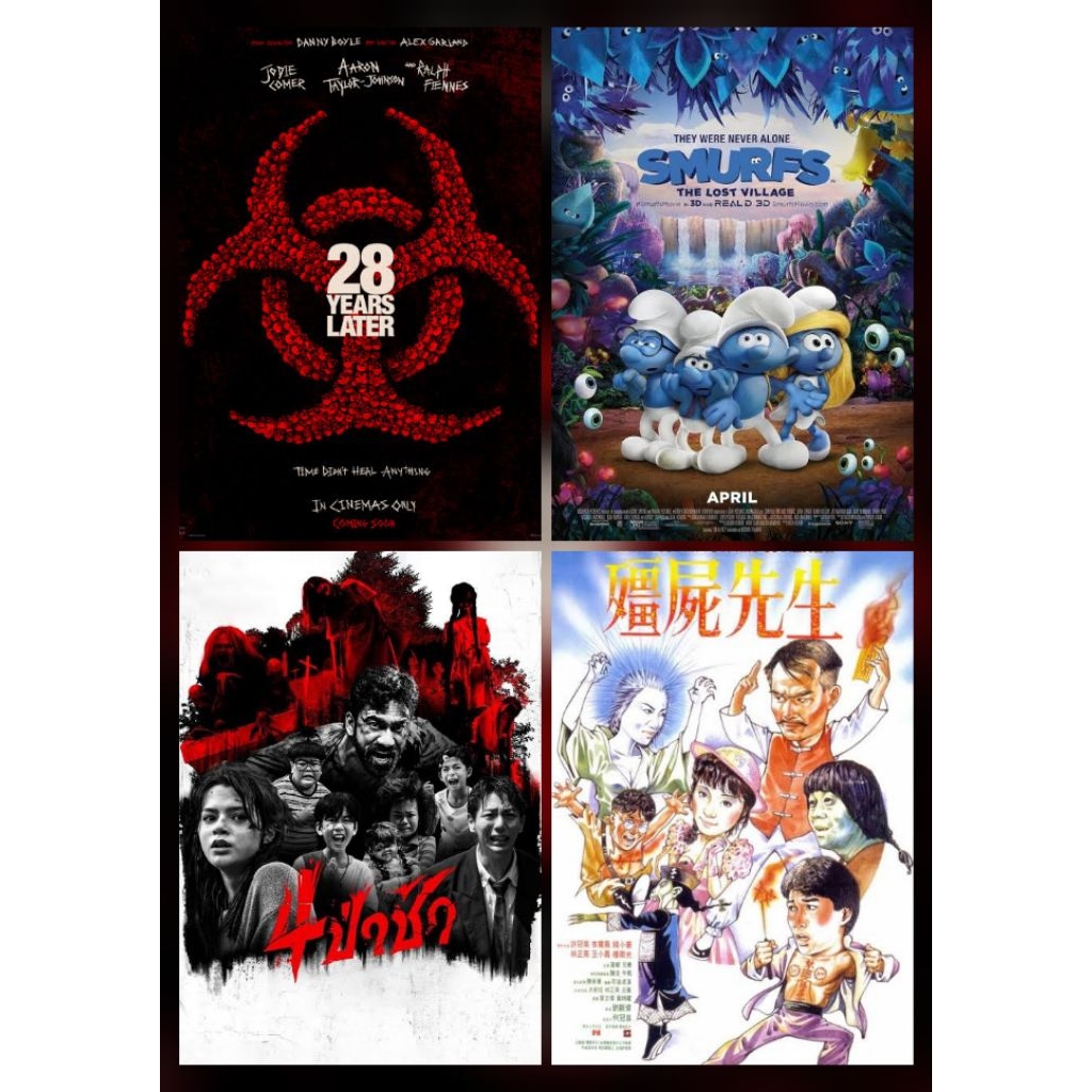 Blu-ray+DVD รวม4ใน1 28 Years Later (2025) 28 ปีให้หลัง เชื้อเขมือบคน