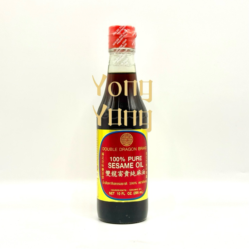 น้ำมันงา100% ตรามังกรคู่ 295ml