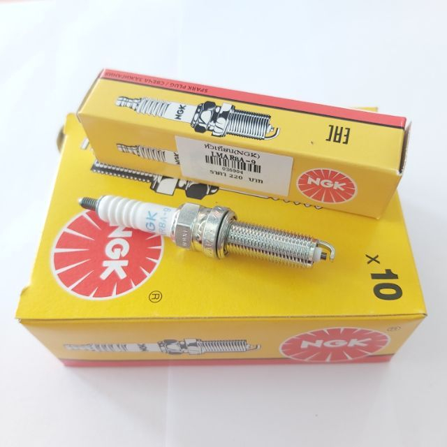 หัวเทียน (NGK) LMAR8L-9  ใส่ LEAD 4วาล์ว, เบอร์ LMAR8L-9  PCX160, Click160, ADV160, Forza350, Giorno