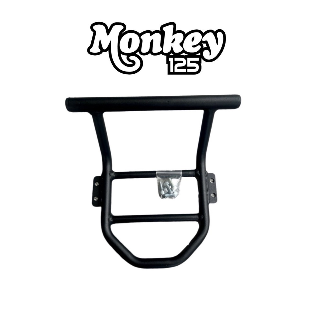 ตะแกรงเสริมหน้า (V.1) Motoskill สำหรับ HONDA Monkey 125 (ต้องใส่กับโครงการ์ดไฟหน้าของ Motoskill เท่านั้น)