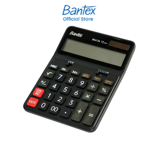 [ของแถมฟรี] Bantex เครื่องคิดเลข หน้าจอ 12หลัก 240ฟังก์ชัน ปุ่มใหญ่ จอใหญ่ ประหยัดพลังงาน Calculator