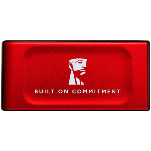 Kingston 2TB XS1000 USB Type-C 3.2 Gen 2x2 External SSD Silver (SXS1000R/2000GA)