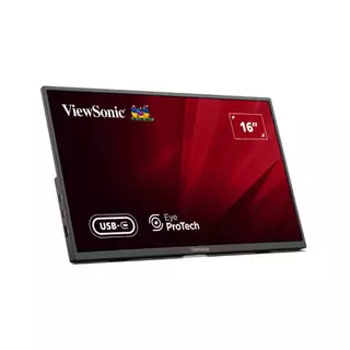 VIEWSONIC Portable Monitor VA1650 -16”/IPS/FHD/60Hz/USB-C/Speaker/3Y*3 MNL-002353