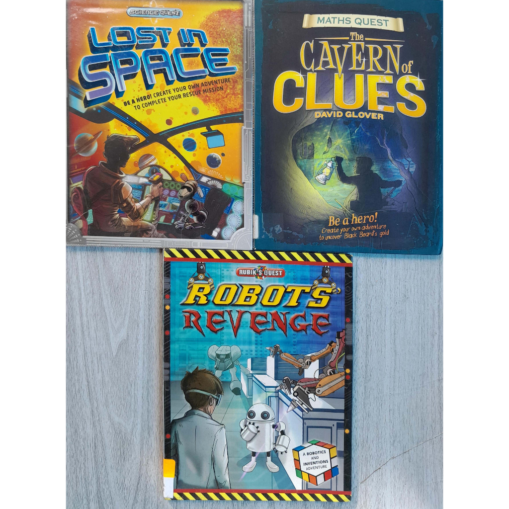 R64-8 Science, Maths, Rubik's Quest หนังสือมือสอง ปกอ่อน