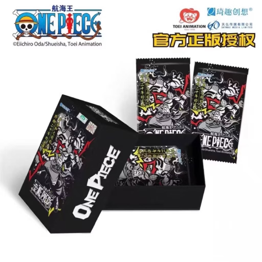 การ์ดวันพีช TOEI Animationของแท้1กล่อง พร้อมส่ง
