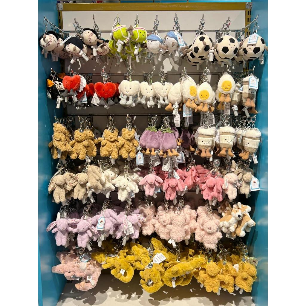 Jellycat ของแท้ พวงกุญแจ ตุ๊กตาแขวน กระเป๋า Bag Charm กระต่าย สัตว์ ขนมปัง น่ารัก ของขวัญสุดพิเศษ - รูปที่ 6