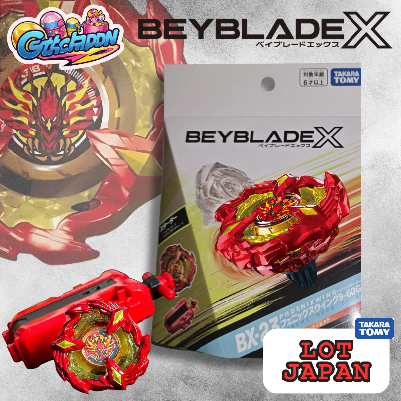 (พร้อมส่ง)ของแท้ beyblade x phoenix wing เบย์เบลด x ฟีนิกซ์วิง X BX-23 STARTER PHOENIX WING 9-60GF