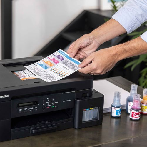 เครื่องพิมพ์อิงค์แท็งค์ Brother DCP-T830DW (มาแทน T820DW) พร้อมหมึกแท้ 1 ชุด รับประกัน 3 ปี - รูปที่ 6