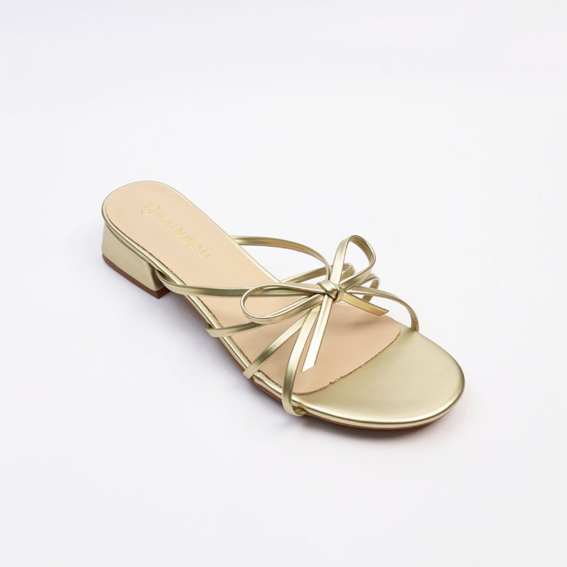 RAINBOU BOWIE SANDALS - รองเท้าส้นสูง โบว์เก๋ - รูปที่ 2