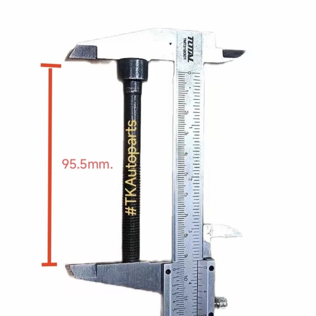 น็อตฝาสูบ โตโยต้า อแวนซ่า ปี๒๕๕๐ เครื่องยนต์ ๓เอสซี ๑.๕ ความยาว 95.5มม. Cylinder head nut Toyota Ana
