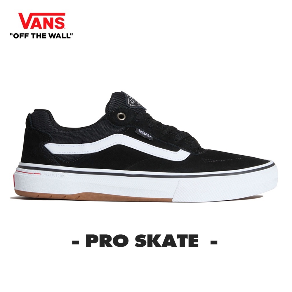 VANS SKATE รองเท้า Kyle Walker WaffleCup - Black/White [VN000DA4MCG]