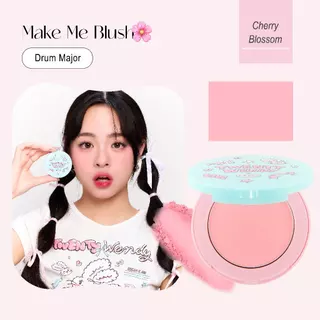 twentywendy x DADDY | Back to School | Make Me Blush บลัชออนเนื้อเเมตต์ที่มีสัมผัสที่บางเบา ติดทน เเละ Pigment ที่คมชัด