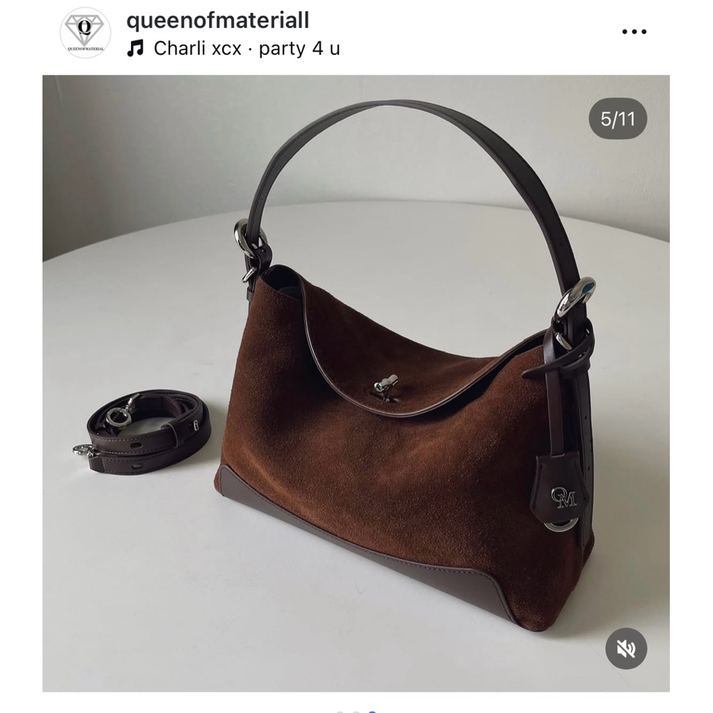 used Queen of material copenn sued brown