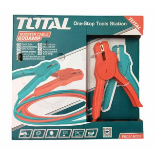 🔥ส่งเร็ว ถูกสุด🔥TOTAL สายพ่วงแบตเตอรี่ 600 แอมป์ รุ่น PBCA16…