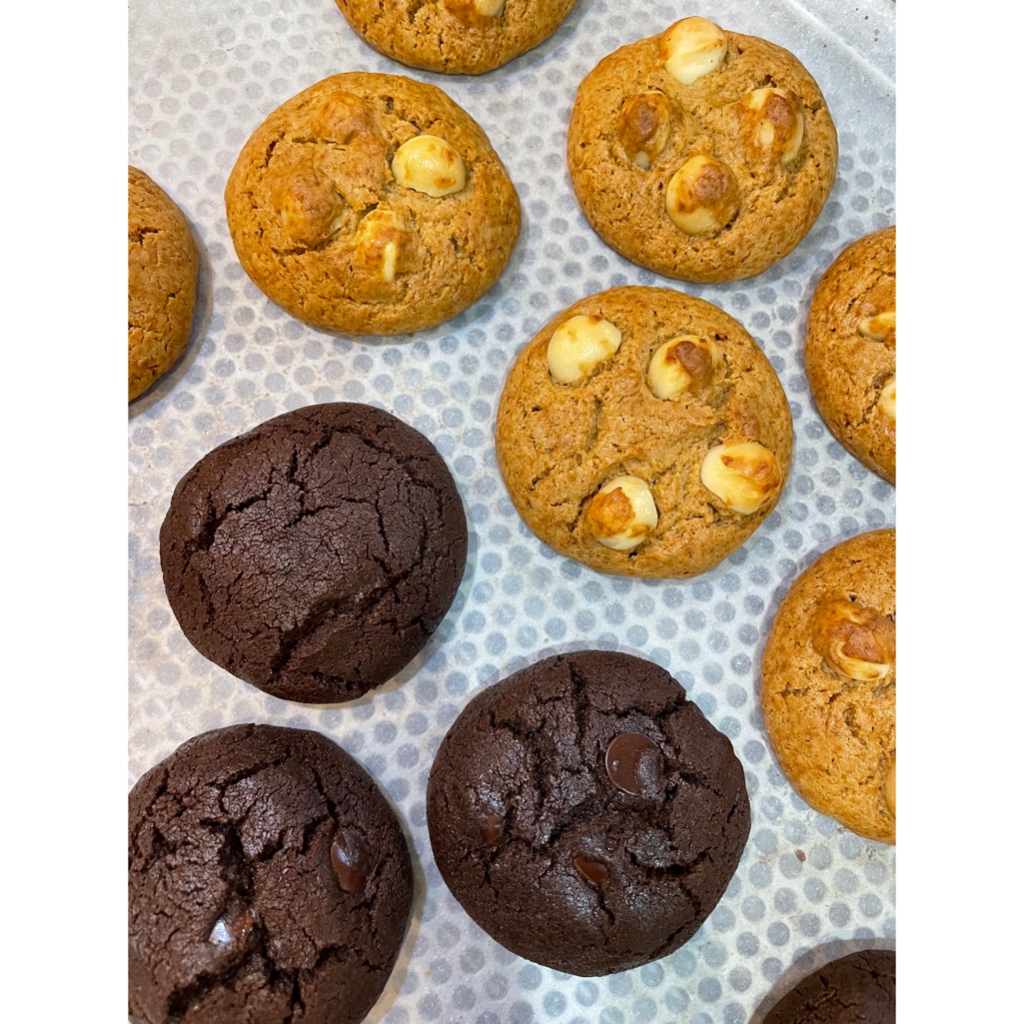 Homemade Soft cookie made with French butter ซอฟต์คุกกี้เนยสดฝรั่งเศสโฮมเมต