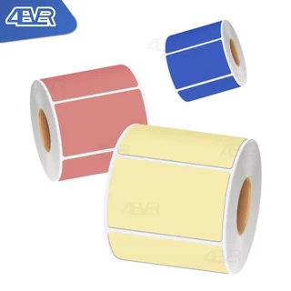 สติกเกอร์ความร้อน 80x50 mm ฉลาก บาร์โค้ด ใบปะหน้า stickerthermal กระดาษสติกเกอร์สี label