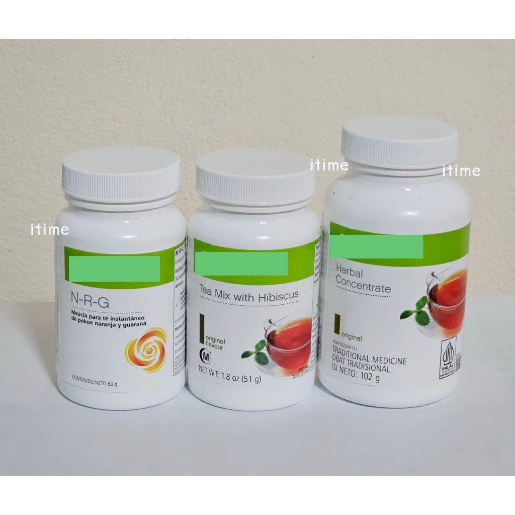 ตัดบาร์โค้ด Herbalife Tea mix  เครื่องดื่มชาเขียว  NRG  (กดเลือกสินค้าที่ตัวเลือกนะคะ)
