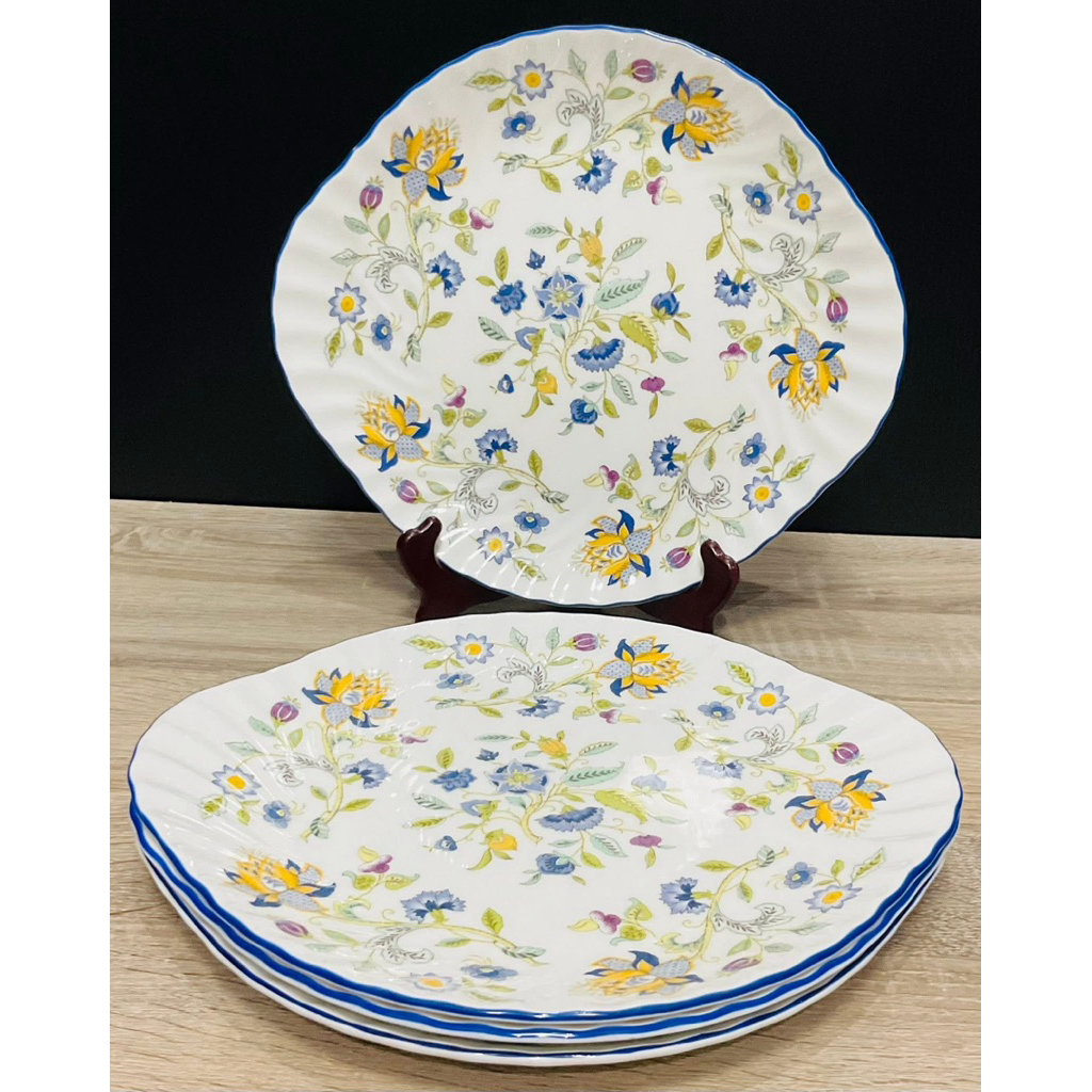 จานเปล Minton 'Haddon Hall Blue