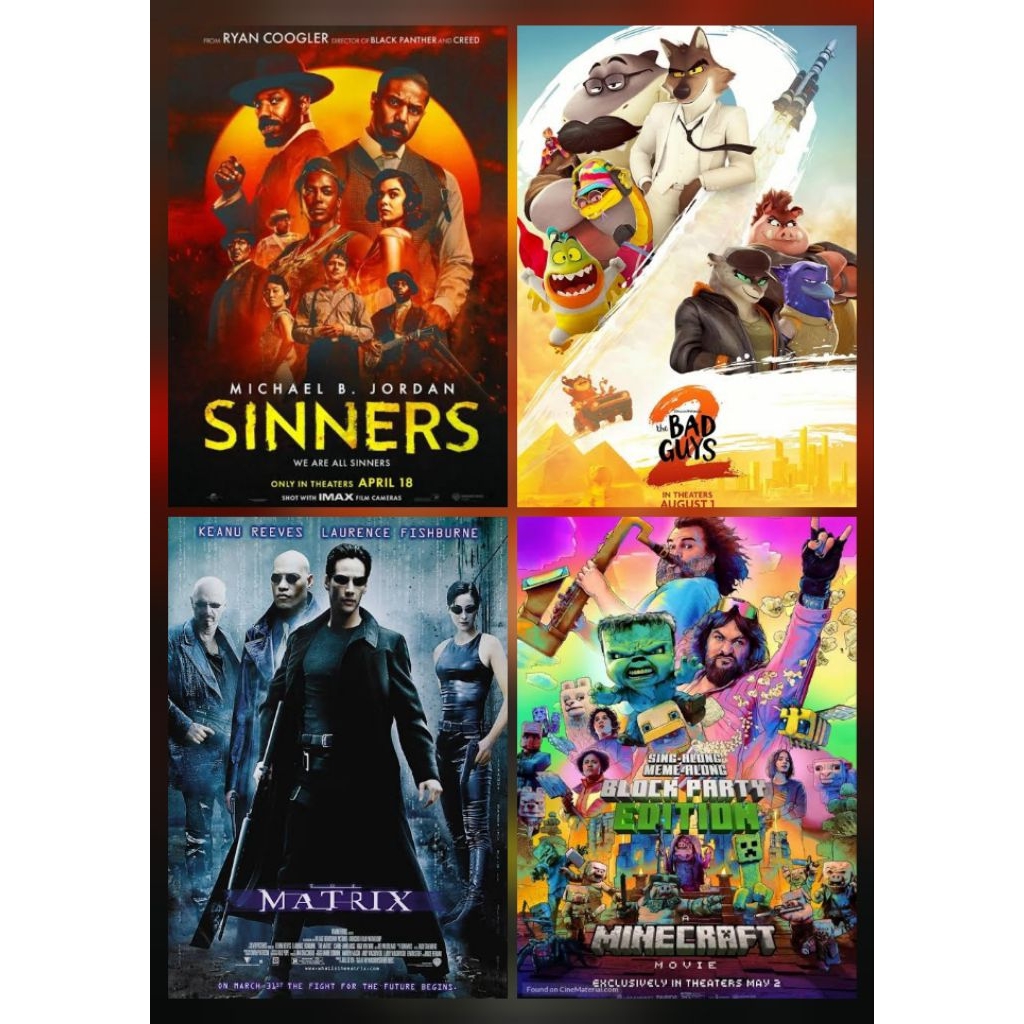 Blu-ray+DVD รวม4ใน1 Sinners (2025) ซินเนอร์ส