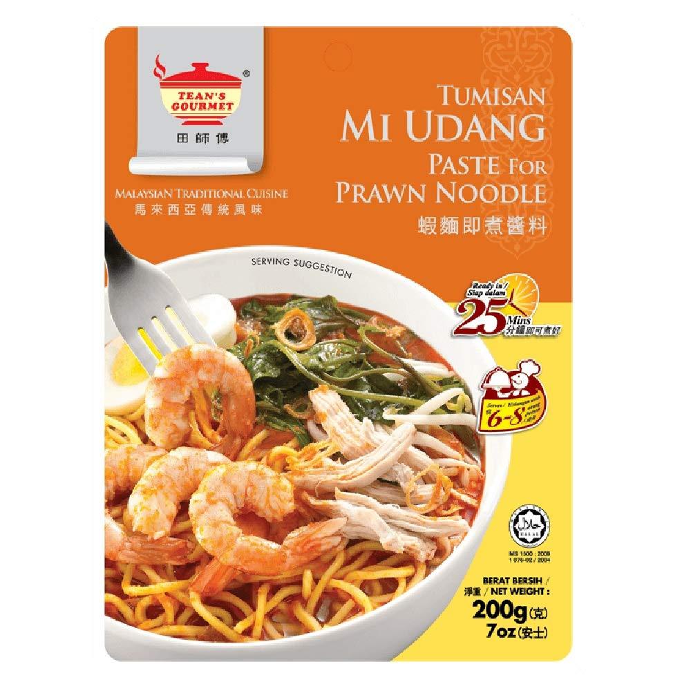 เทียนส์ กูร์เมต์ ซอสปรุงหมี่กุ้งTeans Gourmet Prawn Noodle Paste 200g (Halal) Products of Malaysia